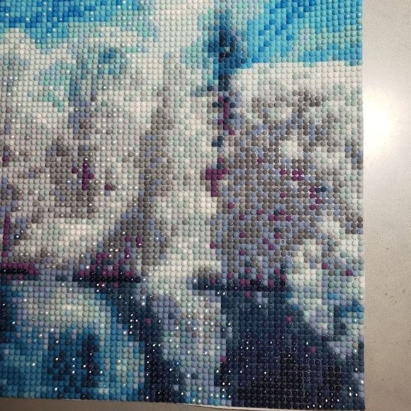 Winter Tree & Stream Diamond Painting - Picture 4 of 6